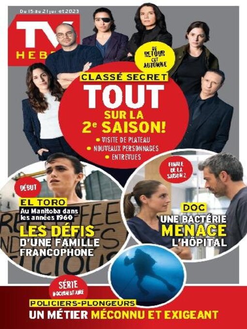 Title details for TV Hebdo by TVA Publications Inc. - Available